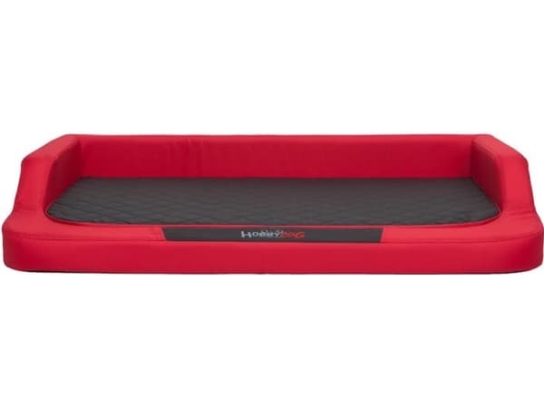 HOBBYDOG L (R1) MEDICO STANDARD (CODE) RED WITH BLACK MATTRESS