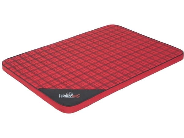 HOBBYDOG L (R2) MATTRESS LIGHT RED CHECKERED