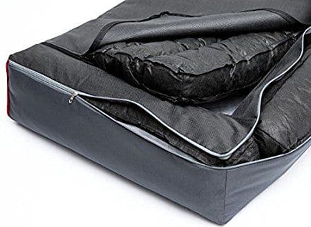 HOBBYDOG L (R1) VICTORIA GRAPHITE WITH BLACK MATTRESS