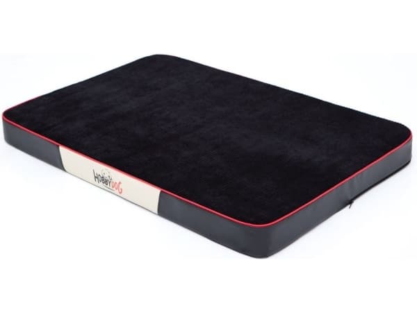 HOBBYDOG M (R1) MATTRESS PREMIUM BLACK STICKER WITH BLACK ECO LEATHER - M MPRCRB2