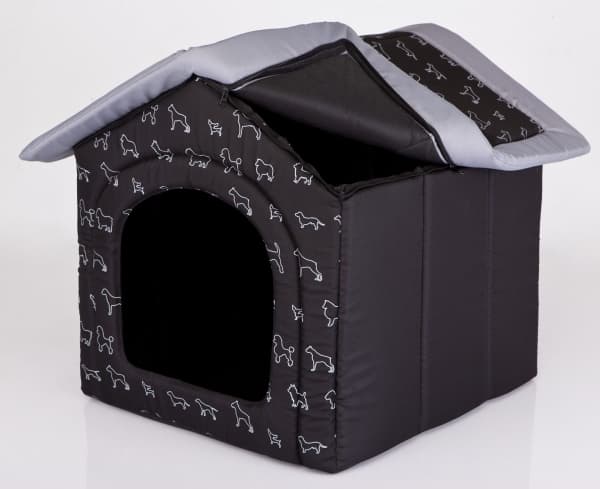 Hobbydog Hundkennel - svart R1
