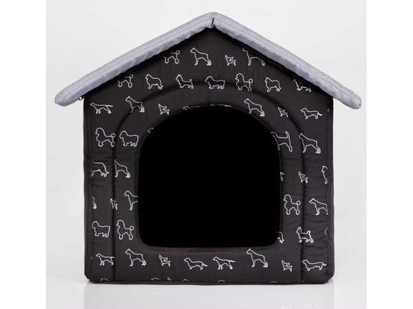 Hobbydog Hundkennel - svart R1