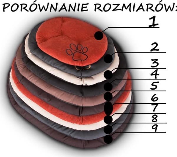 Hobbydog Oval kudde - Beige R2