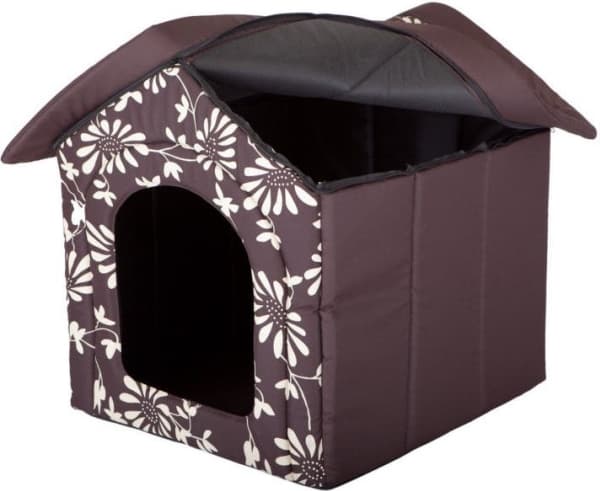 Hobbydog Buda med blomster - brun R3