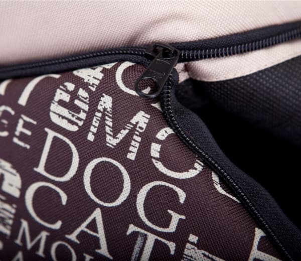HOBBYDOG Buda with inscriptions - brown R4