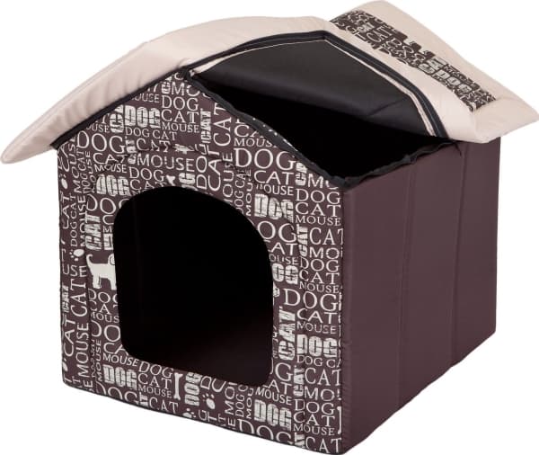 HOBBYDOG Buda with inscriptions - brown R4