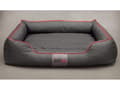 Pikkukuva 5 / 5: Hobbydog Comfort Lair - Harmaa punaisella putkistolla XL