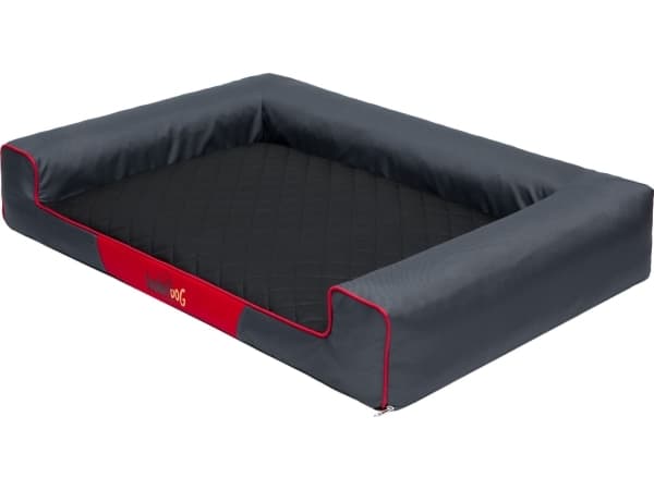 HOBBYDOG VICTORIA GRAPHITE WITH BLACK MATTRESS - XL