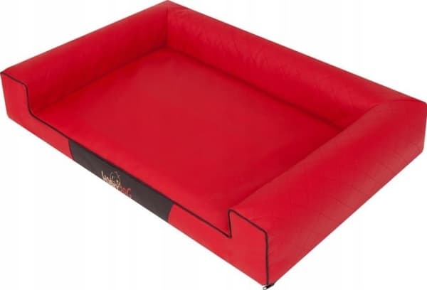 HOBBYDOG Victoria Lux red bed, size XL