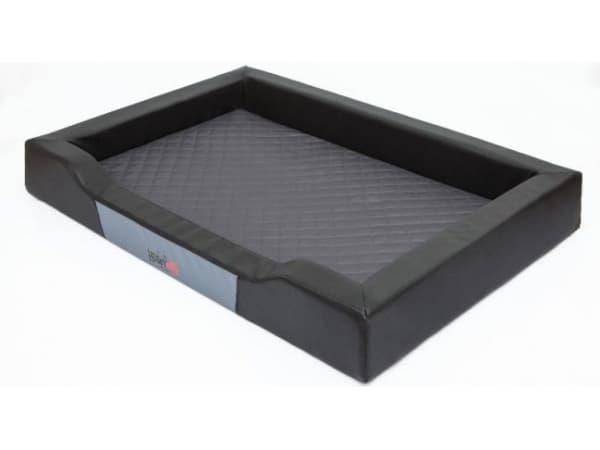 Hobbydog Deluxe Lair - Musta ja grafiitti XXL