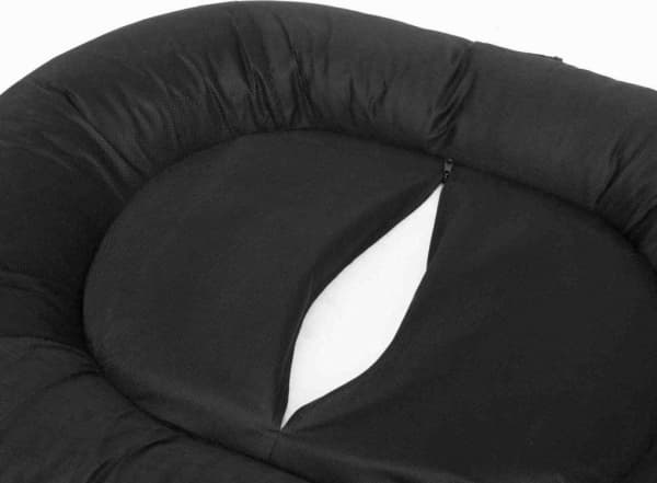 HOBBYDOG Dog bed Pontoon Prestige - Bronze with paws XXXL