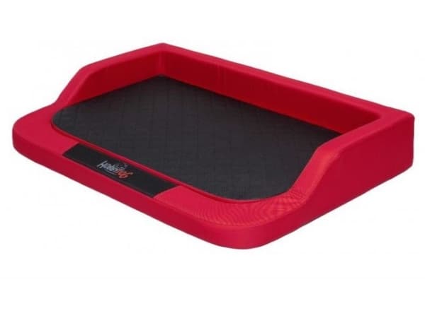 HOBBYDOG Dog bed Medico Standard - Red with black mattress XL