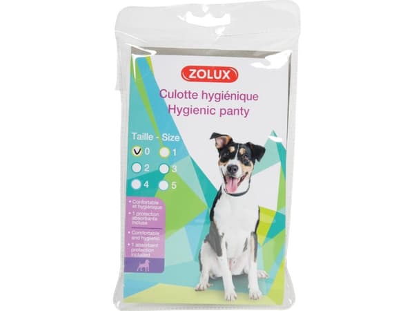 Zolux hygiene panties size 1, Tikskydd, 24-31cm