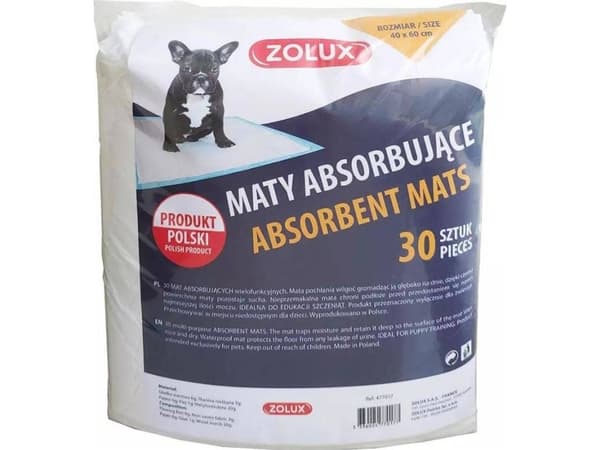 Zolux ZOLUX Absorbing mats 40 x 60 cm - 30 pieces