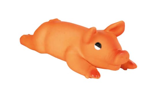 Trixie Gris latex med piv 25cm