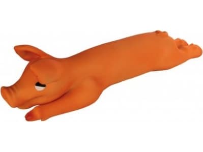 Trixie Gris latex med piv 25cm