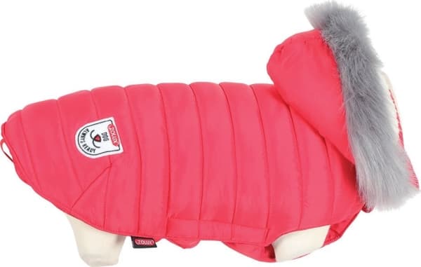 Zolux Waterproof down jacket with hood Urban S45, red color