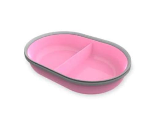 Segula 70929, Katt, Plast, Grå, Rosa, Matskål, Monokromatisk, 0,4 L