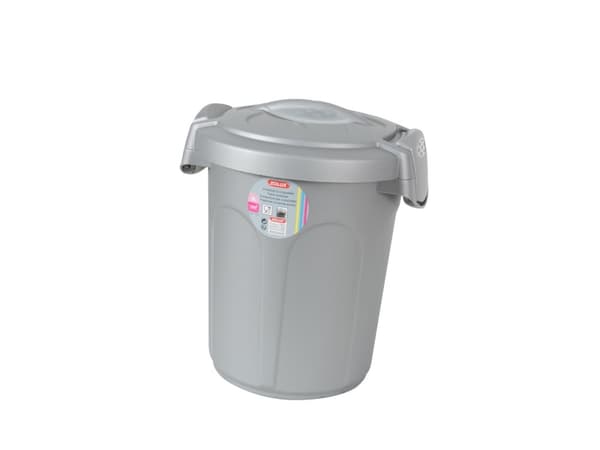 STEFANPLAST Food container Jerry 8 l 24x27x31 cm, gray color