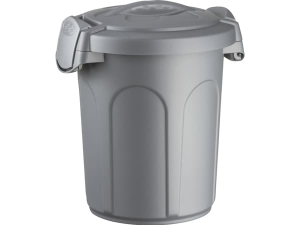 STEFANPLAST Food container Jerry 8 l 24x27x31 cm, gray color