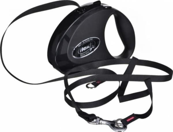 flexi Style M band 5 m, 25 kg, sort