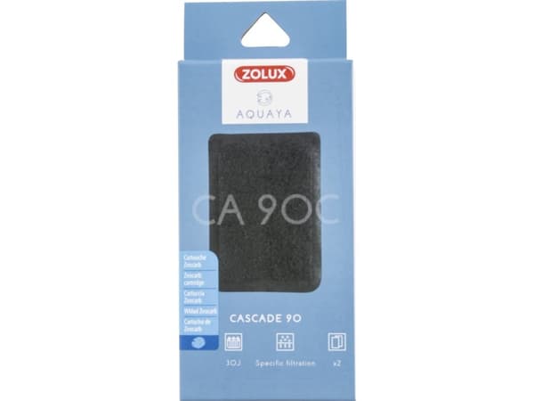 Zolux ZOLUX AQUAYA Zeocarb Cascade 90 patroner