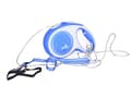 Miniatyrbilde 3 av 5: Flexi 4000498043134, Hund, Tilbaketrekkelig, Blå, Hvit, Nylon, Teip, 20 kg