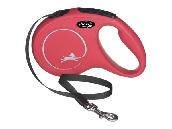 flexi New Classic bånd M, 5M, 25KG, rød