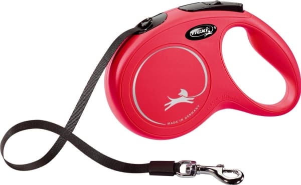 flexi New Classic bånd M, 5M, 25KG, rød