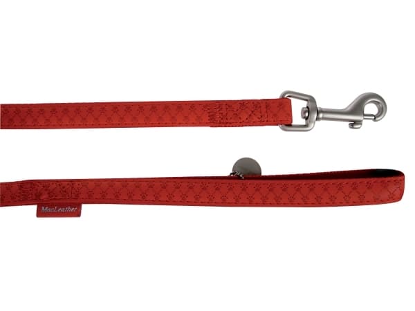 Zolux Mac Leather 20 mm/1.2 m Red