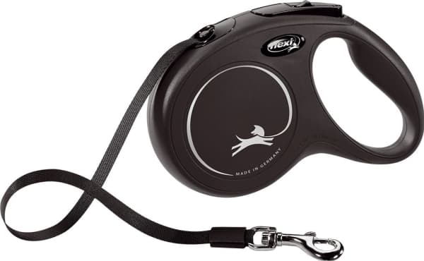flexi New Classic bånd M, 5M, 25KG, sort