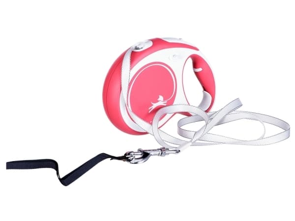 flexi New Comfort L bånd 8 m, 50 kg, rød