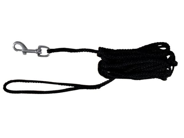 Trixie Sporline nylon 5 mm 10 m sort