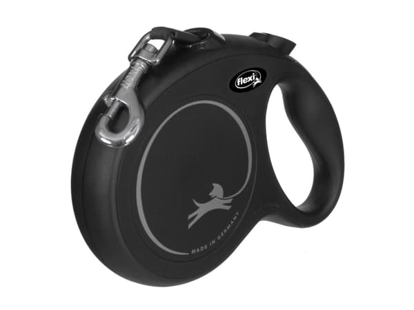 flexi New Classic bånd L, 8M, 50KG, sort