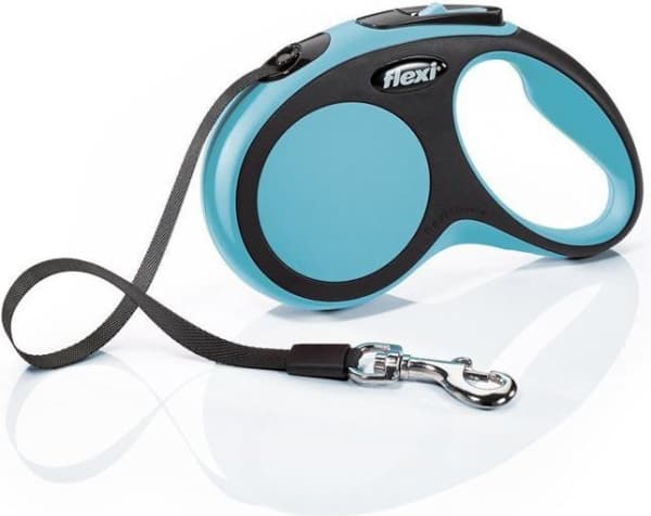 flexi New Comfort S bånd 5 m, 15 kg, blå