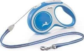 Flexi New Comfort S Cord 5 m, Hund, Tilbaketrekkelig, Blå, Ledning, 12 kg, Monokromatisk