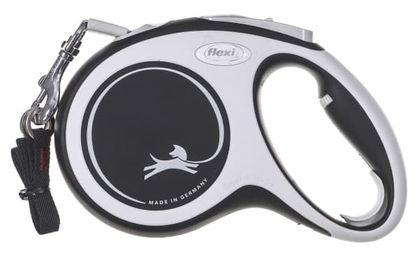 flexi New Comfort M bånd 5 m, 25 kg, sort