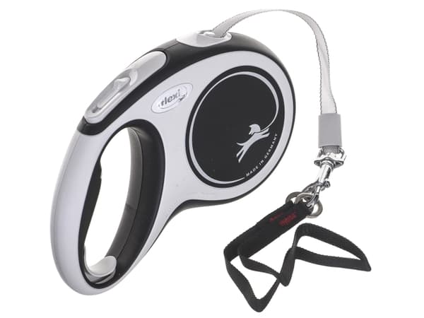 flexi New Comfort M bånd 5 m, 25 kg, sort