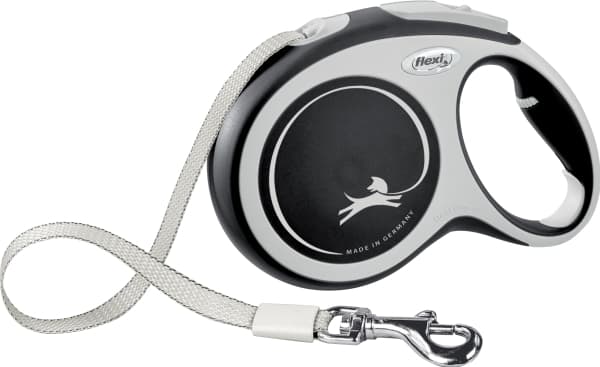 flexi New Comfort L bånd 8 m, 50 kg, sort