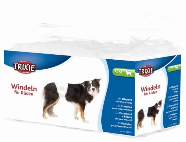 Trixie Bleer til hanhunde, S–M: 30–46 cm, 12 stk