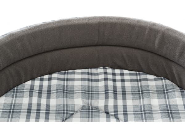 TRIXIE 37022, Indendørs, Kat, Grå, Hvid, Oval, Mønster, Polyesteri, Mønster, Polyesteri