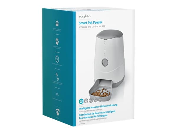 Nedis Smart pet feeder for cats and small dogs