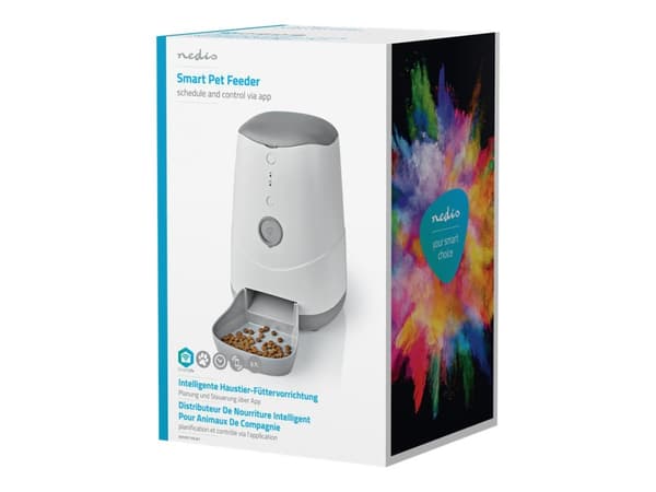 Nedis Smart pet feeder for cats and small dogs