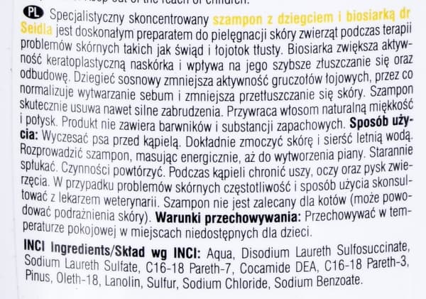 Dr Seidel Schampo med tjära och biosin Dr Seidel 220ml - 5901742000318