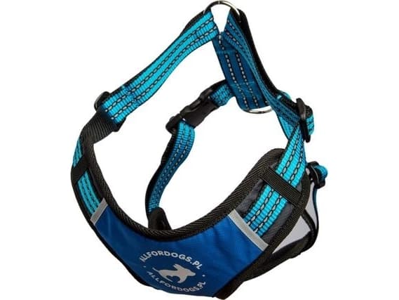 All For Dogs Sport Sele blå s. XS 34-54cm