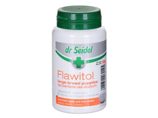 Dr Seidel FLAWITOL 60 tables PUPPIES OF LARGE BREEDS