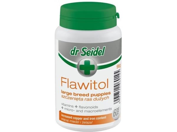 Dr Seidel FLAWITOL 60 tables PUPPIES OF LARGE BREEDS