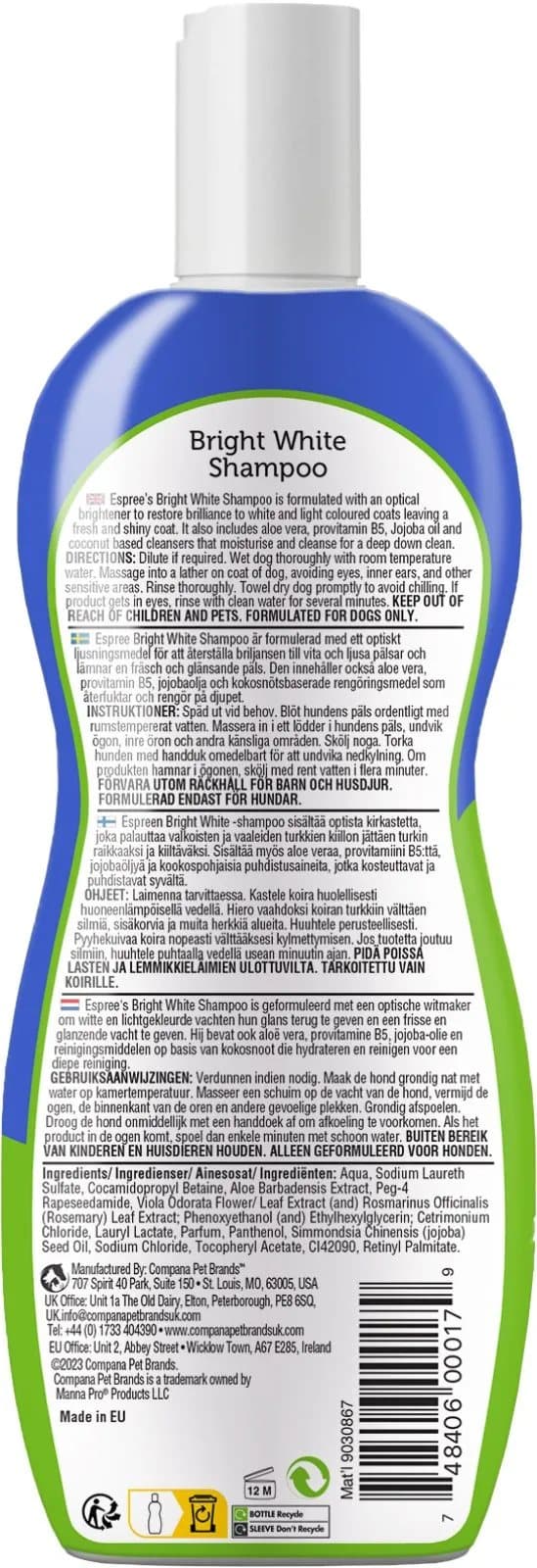 Espree Bright White Shampoo 355ml