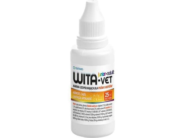 EUROWET WITA-VET 25ml DROPS (HEIGHT, PREGNANCY)