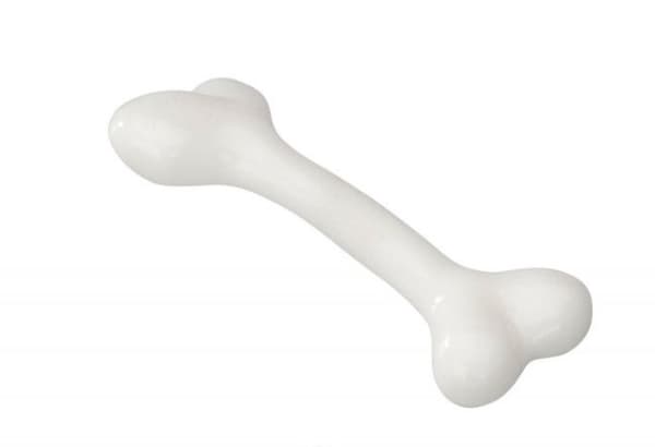 EBI Rubber Bone Valkoinen/vanilja S 14.75cm lelu